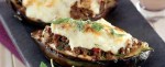 Barchette di melanzane alla greca